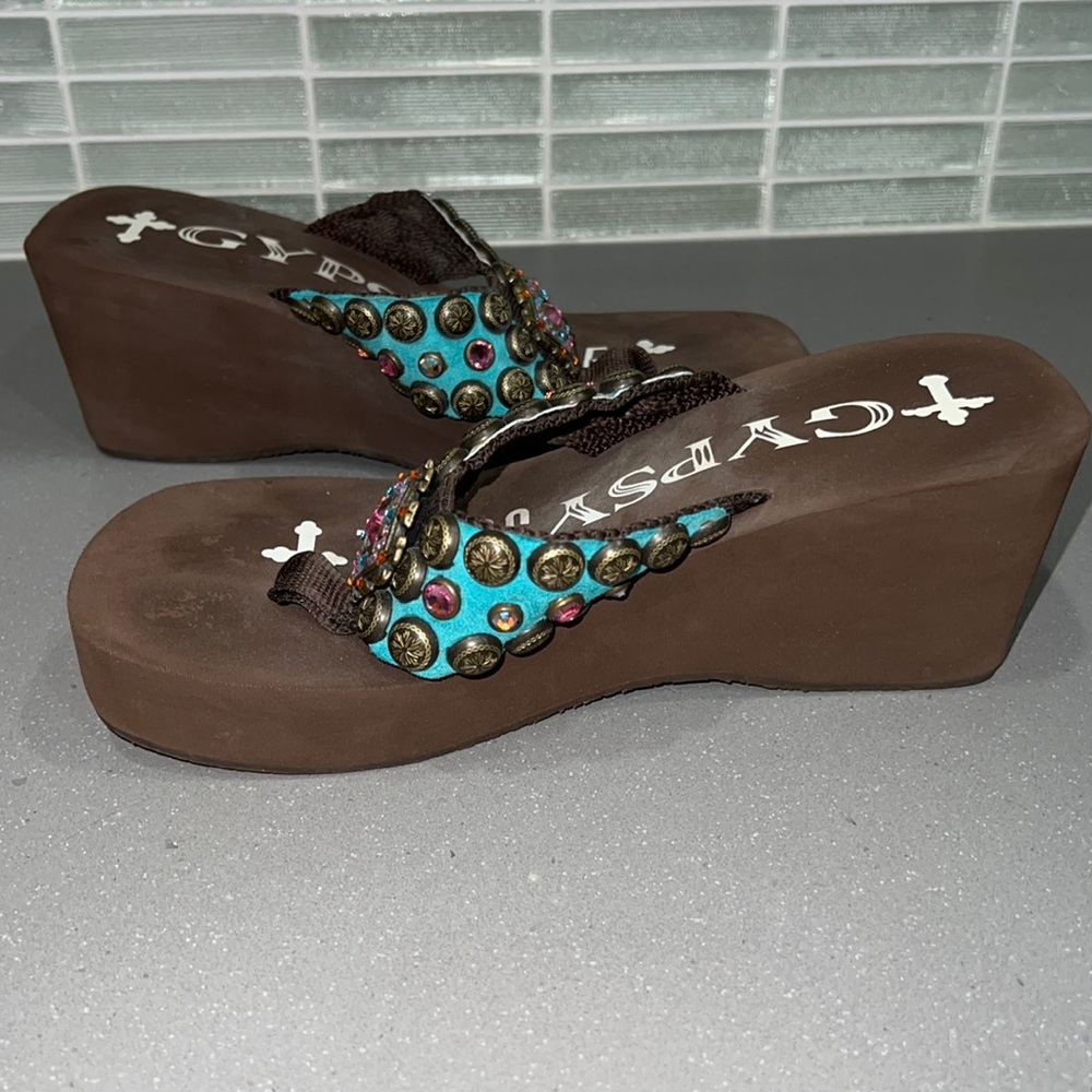 Gypsy Wedge sandals